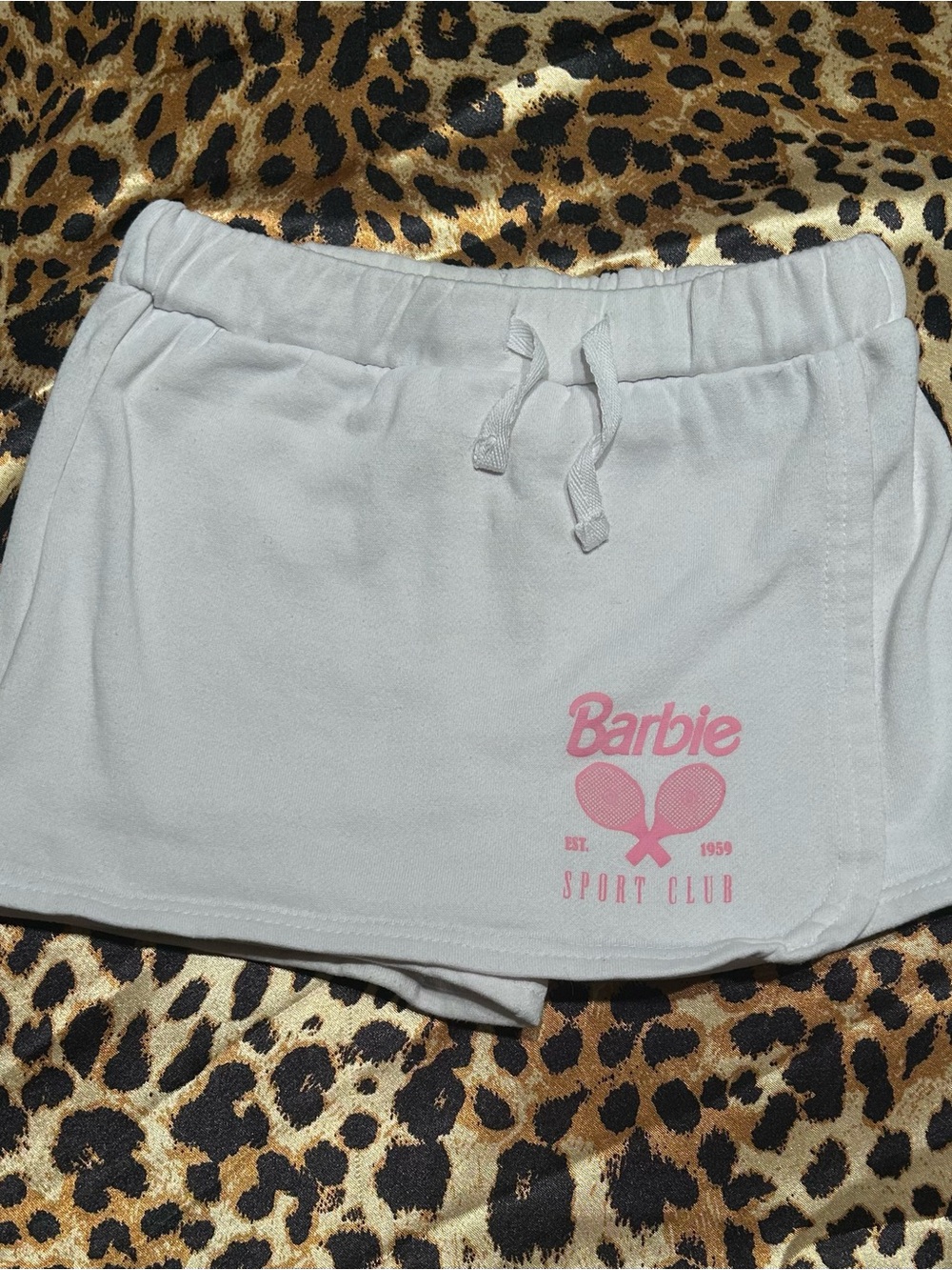 Barbie Sport Club Girls White Skort